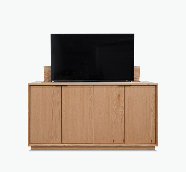 バンブーファニチャーテレビステーション【cabinet】 Berkeley Basic TV Lift Cabinet - Wildwood Functional Furniture