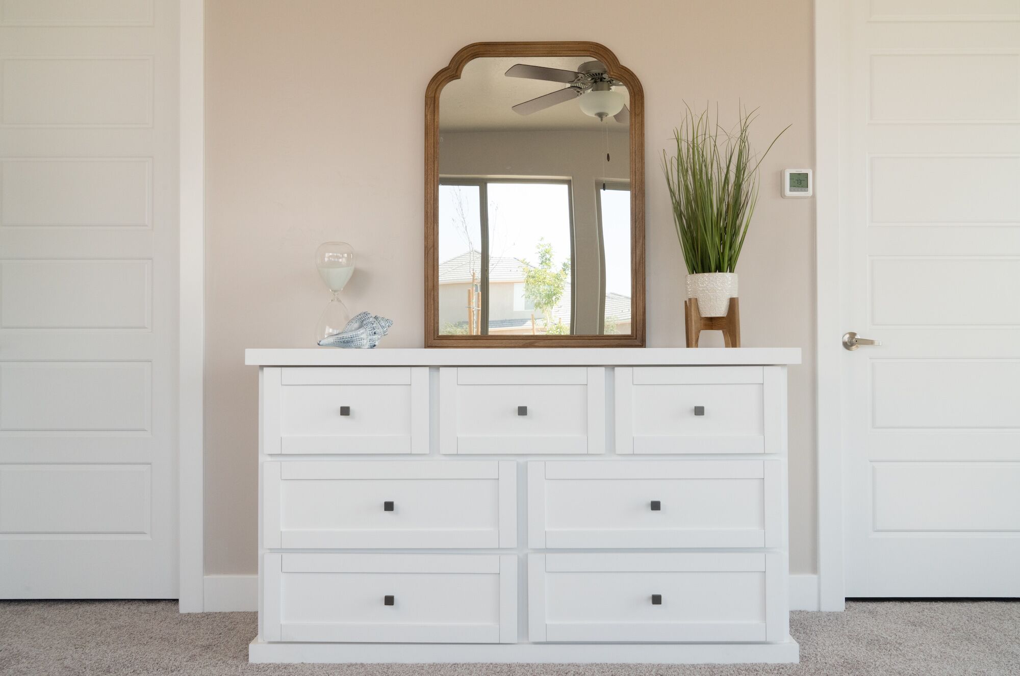 Rockport Dresser Lifestyle reduced white shaker dresser with 7 drawers