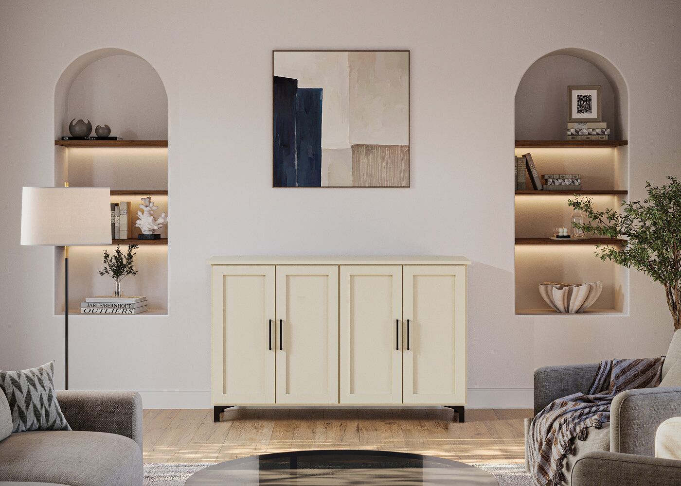 Madison TV Lift Media Console - Wildwood Functional Furniture